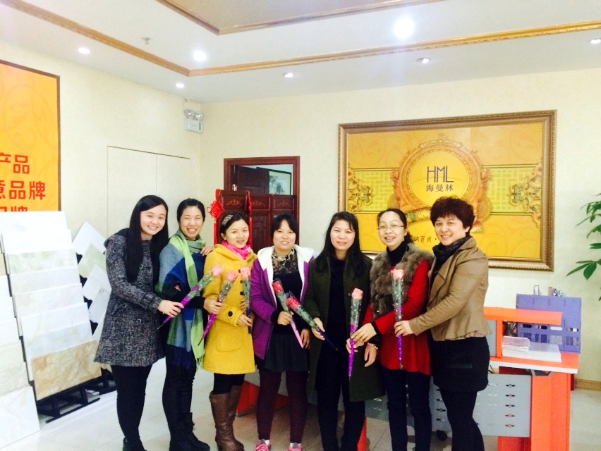 粉色福利导航陶瓷之春风摇曳女人节